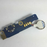 Разъём системный Meizu M2 Note в сборе на плате