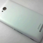 Корпус Sony Mobile C2305/ C2304 (Xperia C) крышка акб White, оригинал (A/ 405-58600-0001)