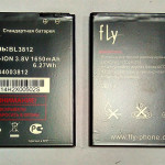 Аккумуляторная батарея BL3812 Fly IQ4416, оригинал (5834003812)