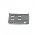 Разъём SIM Samsung S7562 Galaxy S Duos/  C6712 Star 2 S7580 Trend Plus/  S7582 Plus Duos, оригинал (3709-001685)