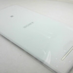 Корпус Sony Mobile Xperia T2 Ultra Dual (D5322/  D5303) крышка акб White, оригинал (1278-0720)