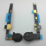 Плоский кабель Apple iPad Mini (A1432/ A1454/ A1455) с разъёмом гарнитуры Black (iPadMiniiJackFlexBlack)