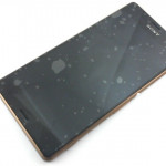 Дисплей Sony Xperia Z3 (D6603/  D6643/  D6653), Copper | в сборе с сенсорным экраном (тачскрин) и рамкой, оригинал (1290-6076)