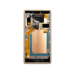 Дисплей Sony Xperia M2 Aqua (D2403/  D2406), Copper | с сенсорным экраном (тачскрин) и рамкой, оригинал (78P7550003N)