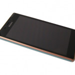 Дисплей Sony Xperia M2 Aqua (D2403/  D2406), Copper | с сенсорным экраном (тачскрин) и рамкой, оригинал (78P7550003N)