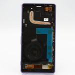 Дисплей Sony Xperia Z3 (D6603/  D6643/  D6653), Purple | в сборе с сенсорным экраном (тачскрин) и рамкой, оригинал (1294-1569)