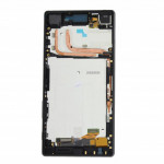 Дисплей Sony Xperia Z5 E6653, Black | в сборе с сенсорным экраном (тачскрин) и рамкой, оригинал (1296-1893)