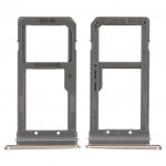 Держатель SIM и microSD карт Samsung G935FD Galaxy S7 Edge Gold (GH98-39126C)