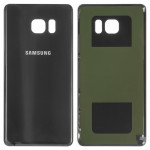 Крышка задняя,  стеклянная Samsung N930FD Galaxy Note 7 Duos,  Black (GH82-12627A)