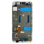 Дисплей Huawei Ascend G7 (G760-L01), Silver | в сборе с сенсорным экраном (тачскрин), слуховым динамиком, виброзвонком и батареей, оригинал (02350DCD)