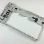 Корпус Huawei Y5 II (CUN-U29) средняя часть со стеклом камеры Gold, оригинал (97070NPG)