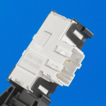 Замок дверцы для стиральных машин Samsung DC64-01538A, оригинал (DC64-01538A)