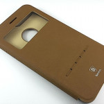 Чехол - книжка Baseus Simple Series Leather Case iPhone 7 plus + ( Коричневый ), оригинал (LTAPIPH7P-SM08)