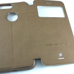 Чехол - книжка Baseus Simple Series Leather Case iPhone 7 plus + ( Коричневый ), оригинал (LTAPIPH7P-SM08)